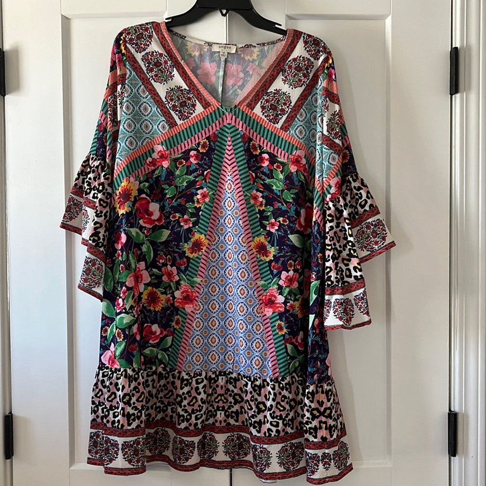 Floral patterned dress